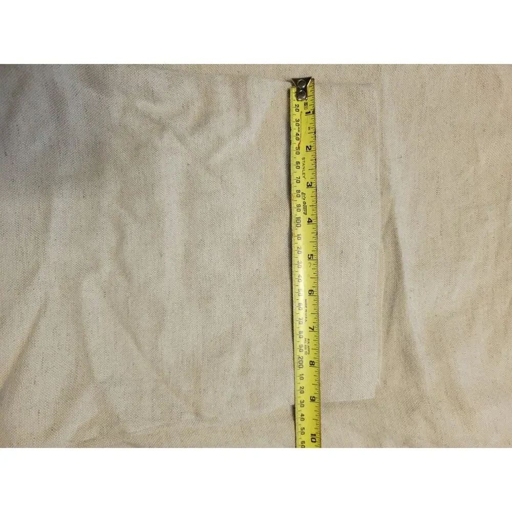 NEW Abercrombie & Fitch | Baggy Beige Linen Blend Pants Mens Size (28x30)